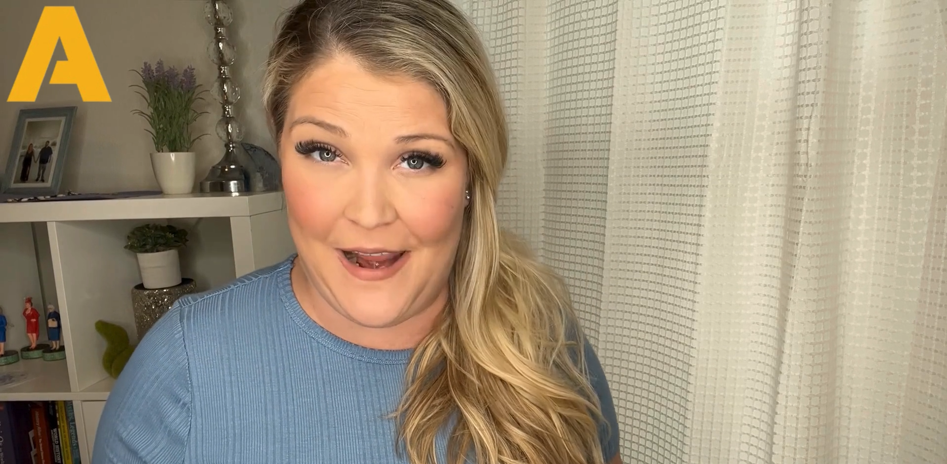 Load video: female client from united kingdom shares how she is down 24lbs in 3 months and give a video testimonials about it. and love the virtual personal training company a-class fitness.